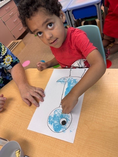 boy painting