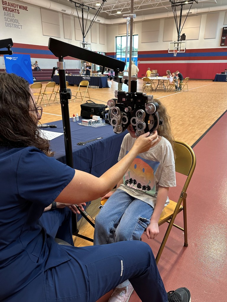 Eye exam time!
