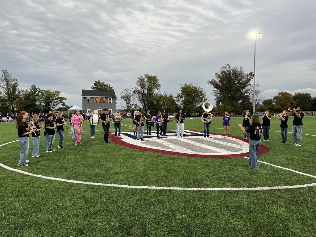 BHHS Marching Band performs at Homecoming
