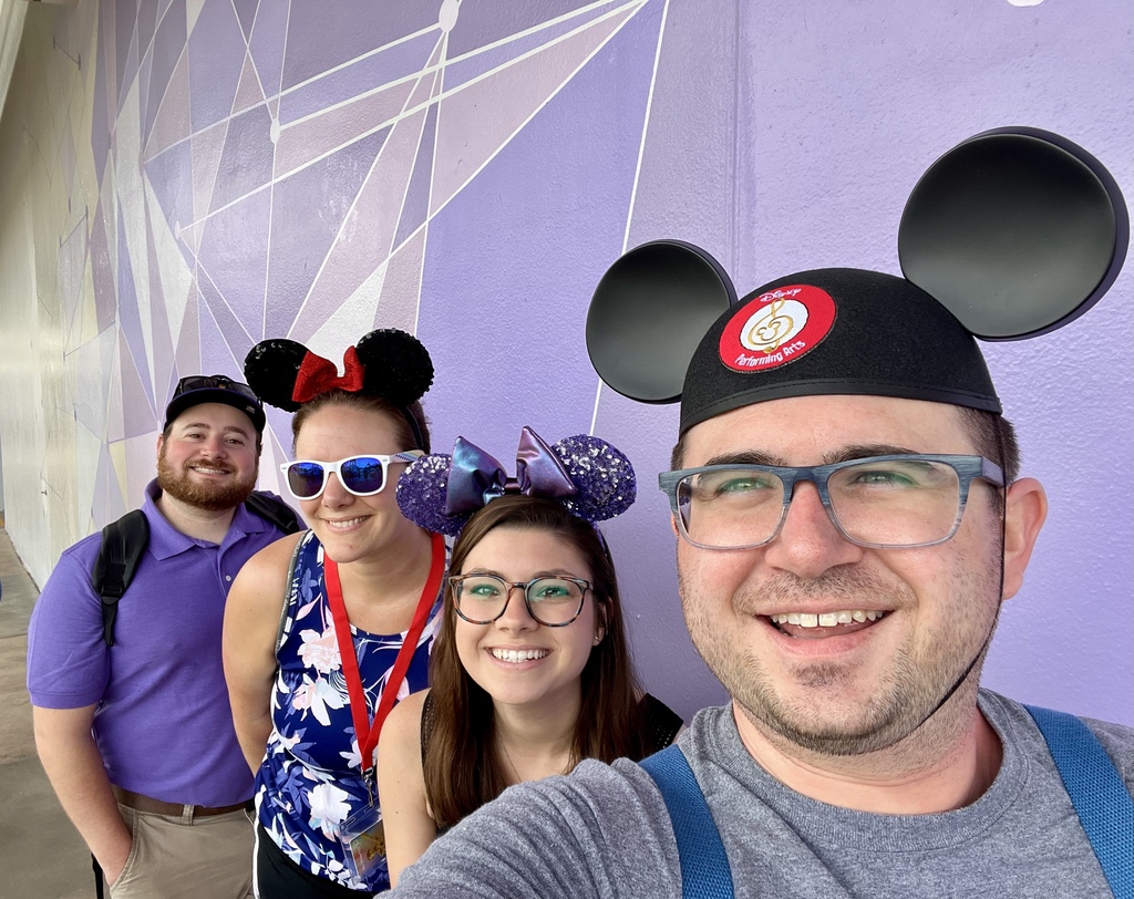 Mr. Saltzburg selfie in Disney