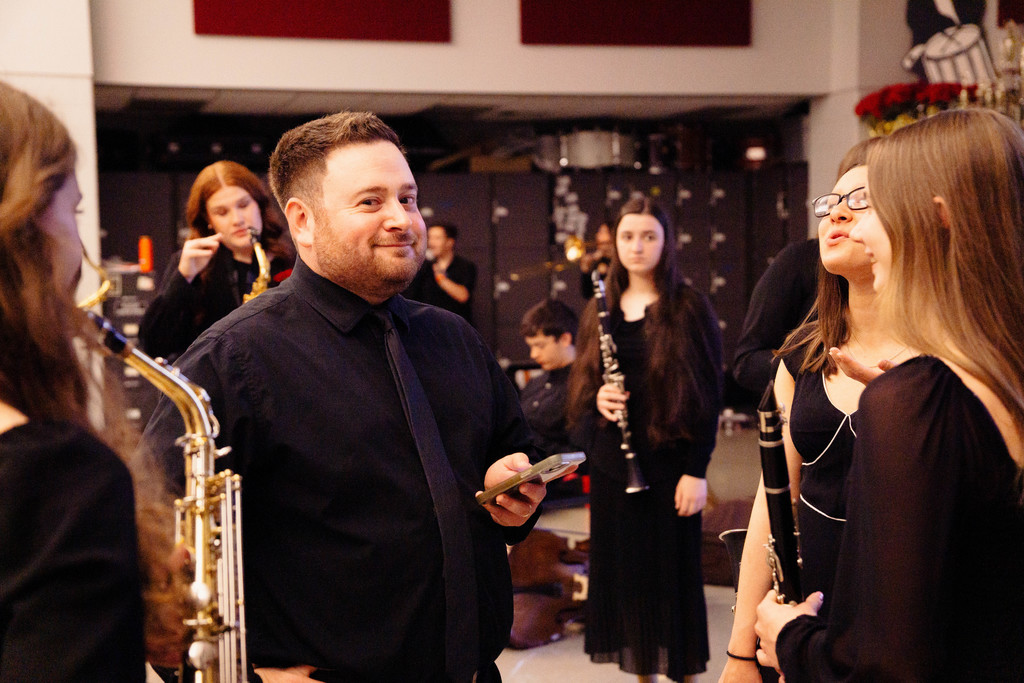Mr. Saltzburg and the band