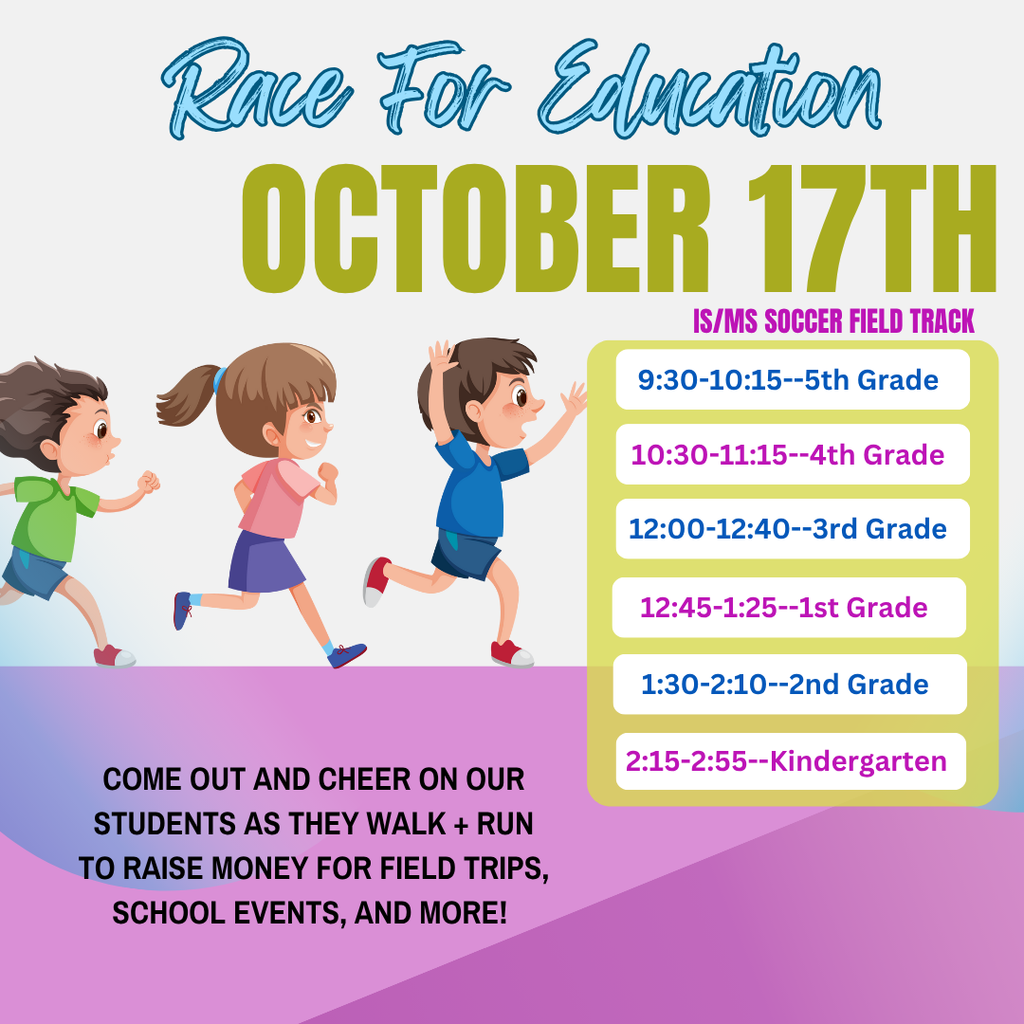 Race for Education Flyer
