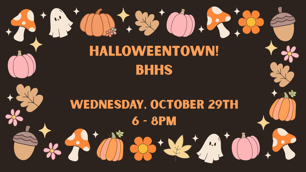 Halloweentown at Brandywine Heights High School on Wednesday, October 29th from 6:00 pm to 8:00 pm