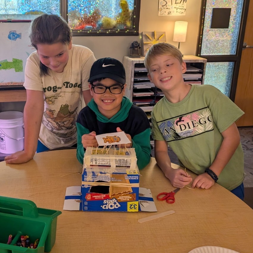 Third Grade Builds a Monster