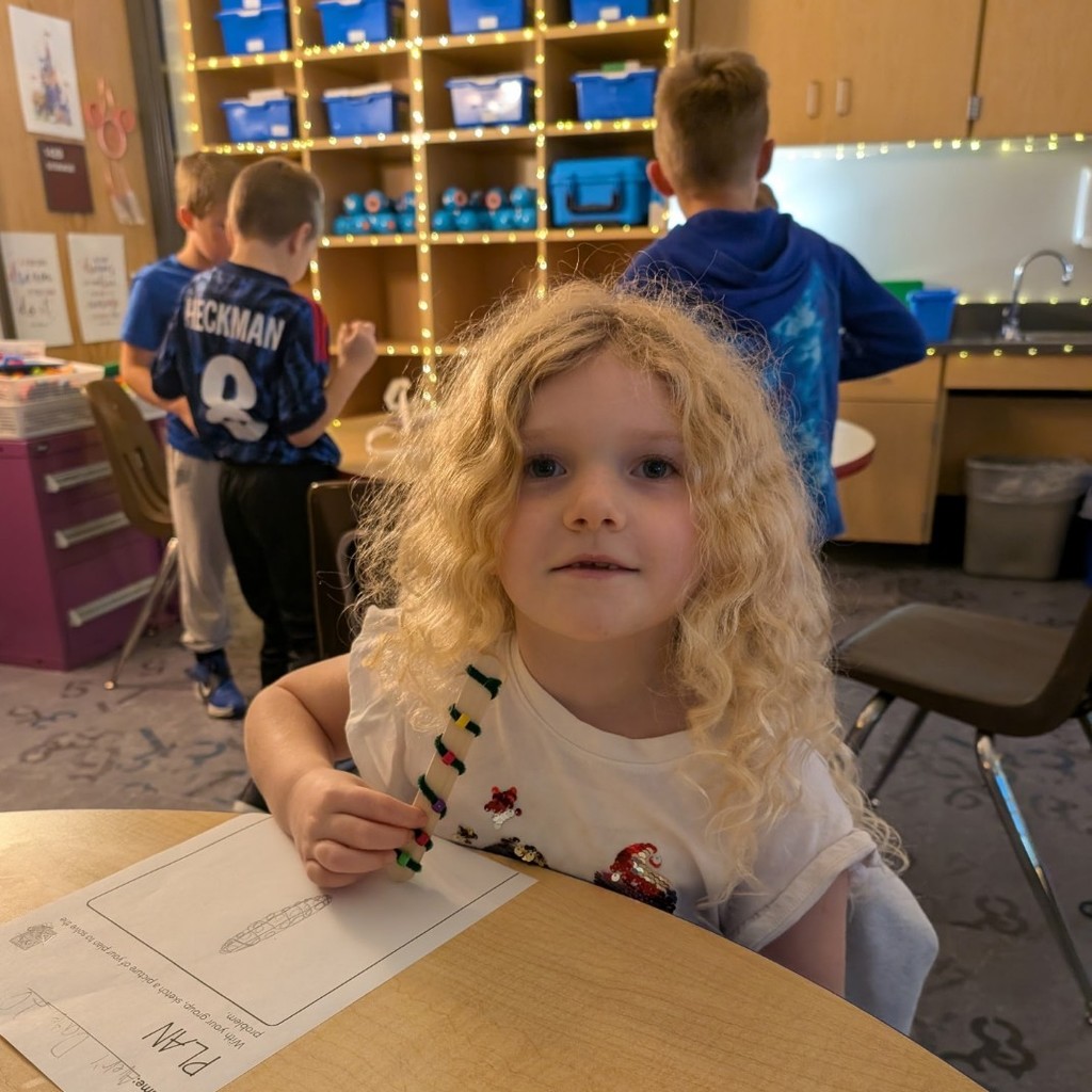 First Grade hides Monsters under the Bed