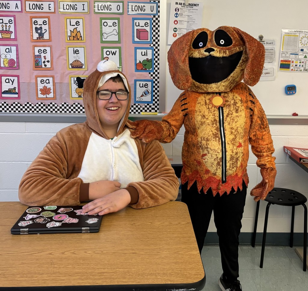 students in costumes