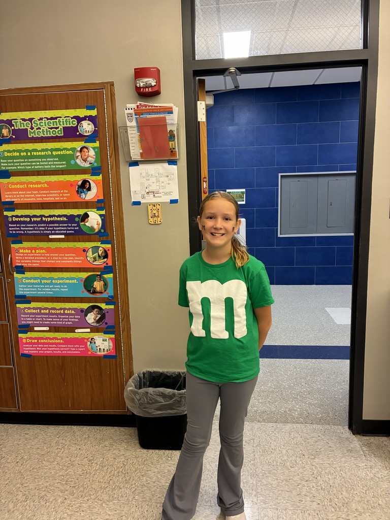 students in costumes