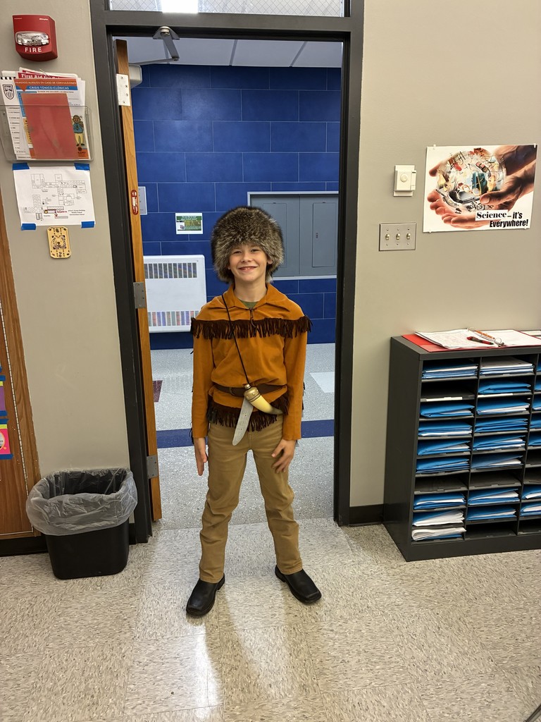 students in costumes