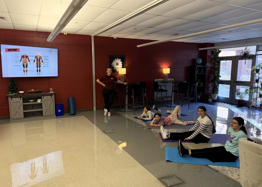 Learning about different muscle groups and how to balance our routines.