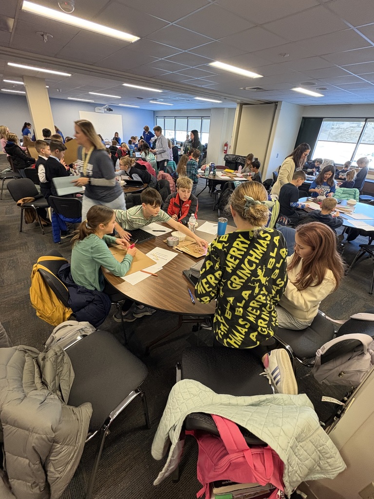 students work together on a project