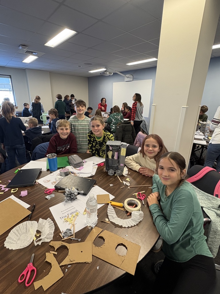 students work together on a project