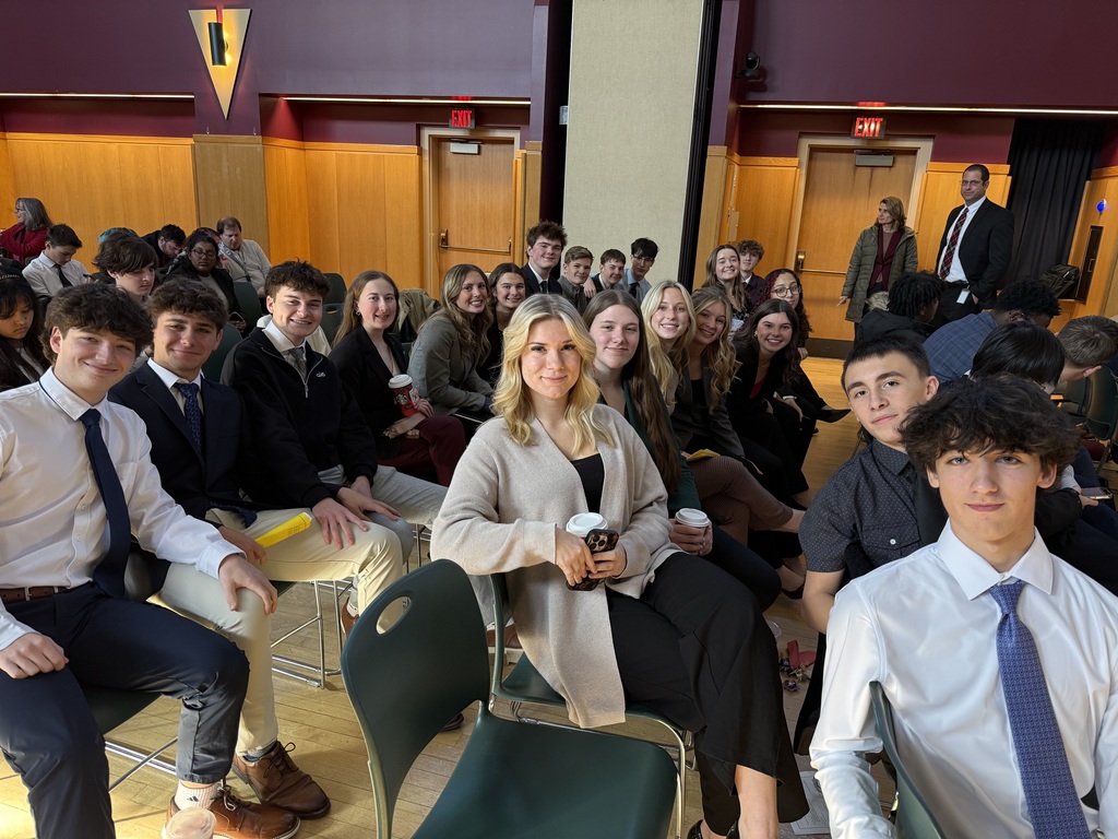 Waiting for speakers to begin