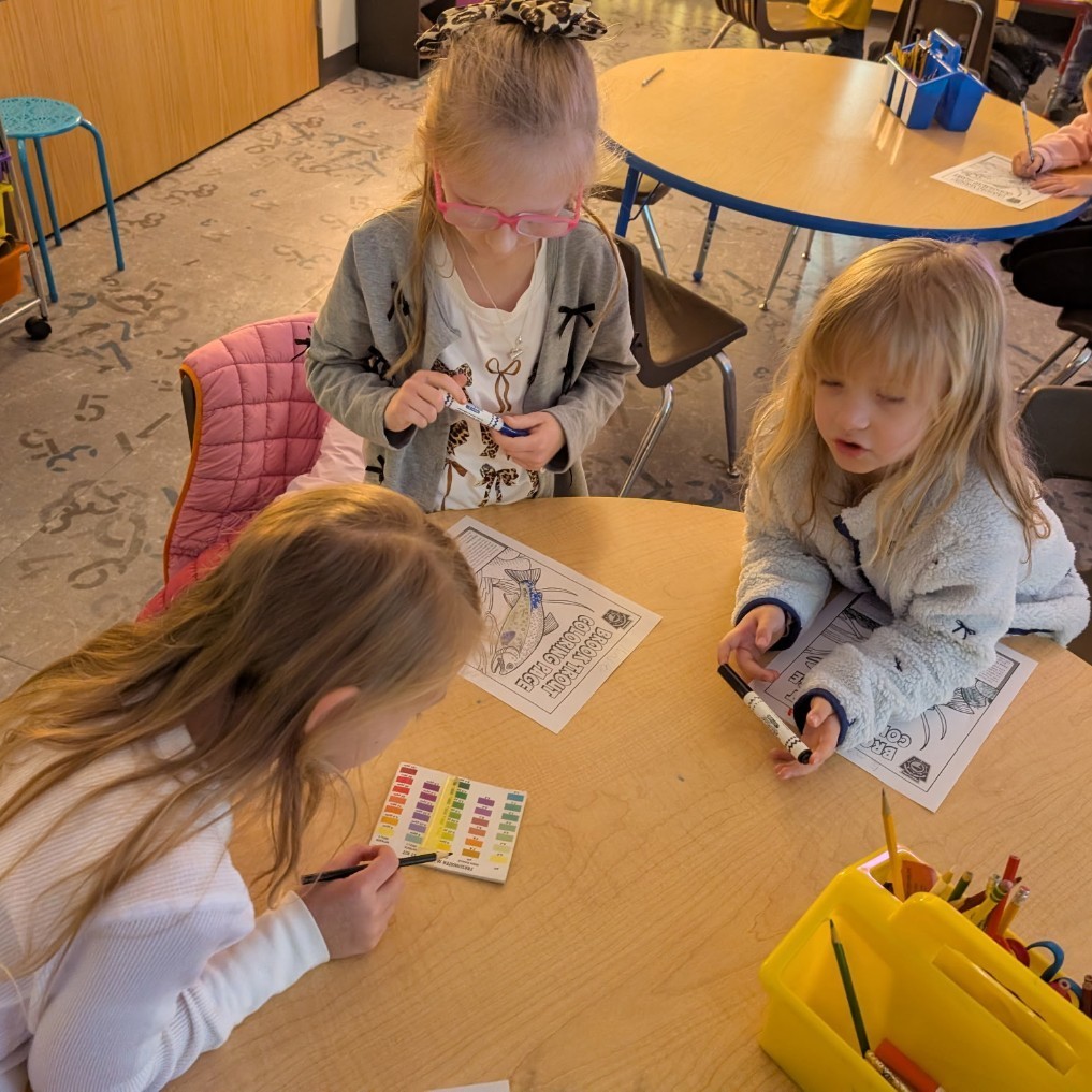 Learning about Rainbow Trout eggs!