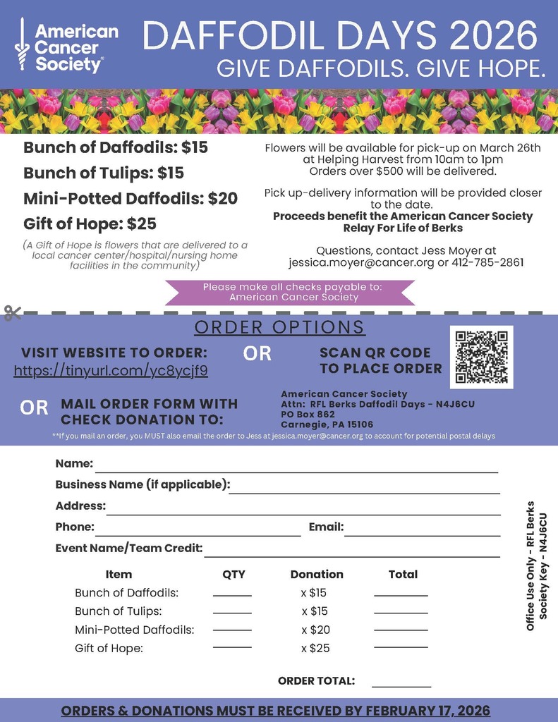 American Cancer Society- Daffodil Days 