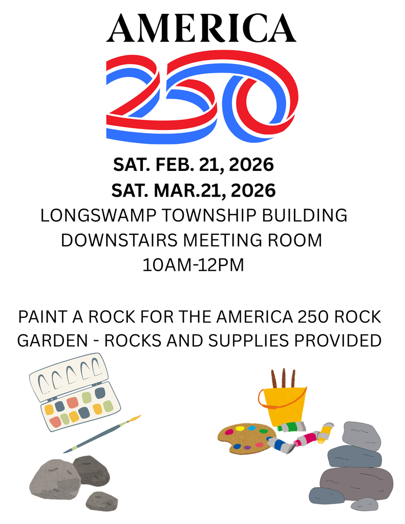 Longswamp Township- Rock Painting Event