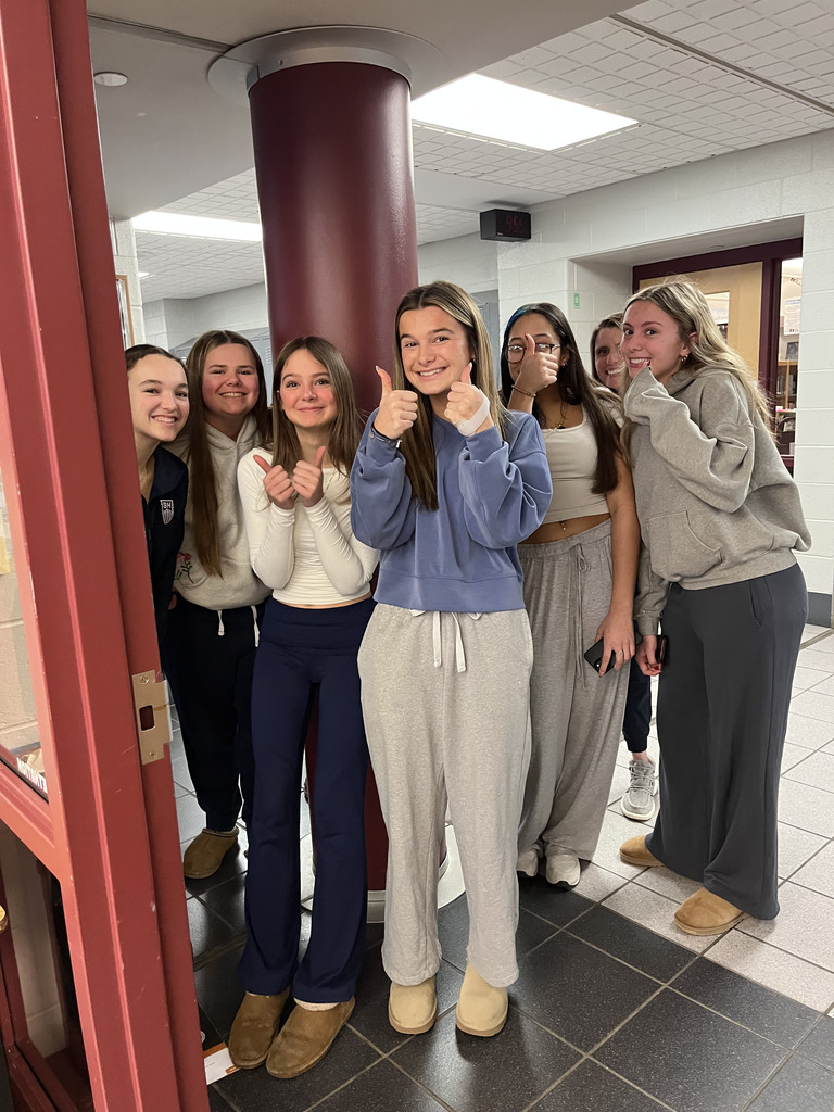 BHHS Chamber Singers performing Singing Valentines