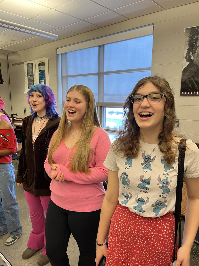 BHHS Chamber Singers performing Singing Valentines