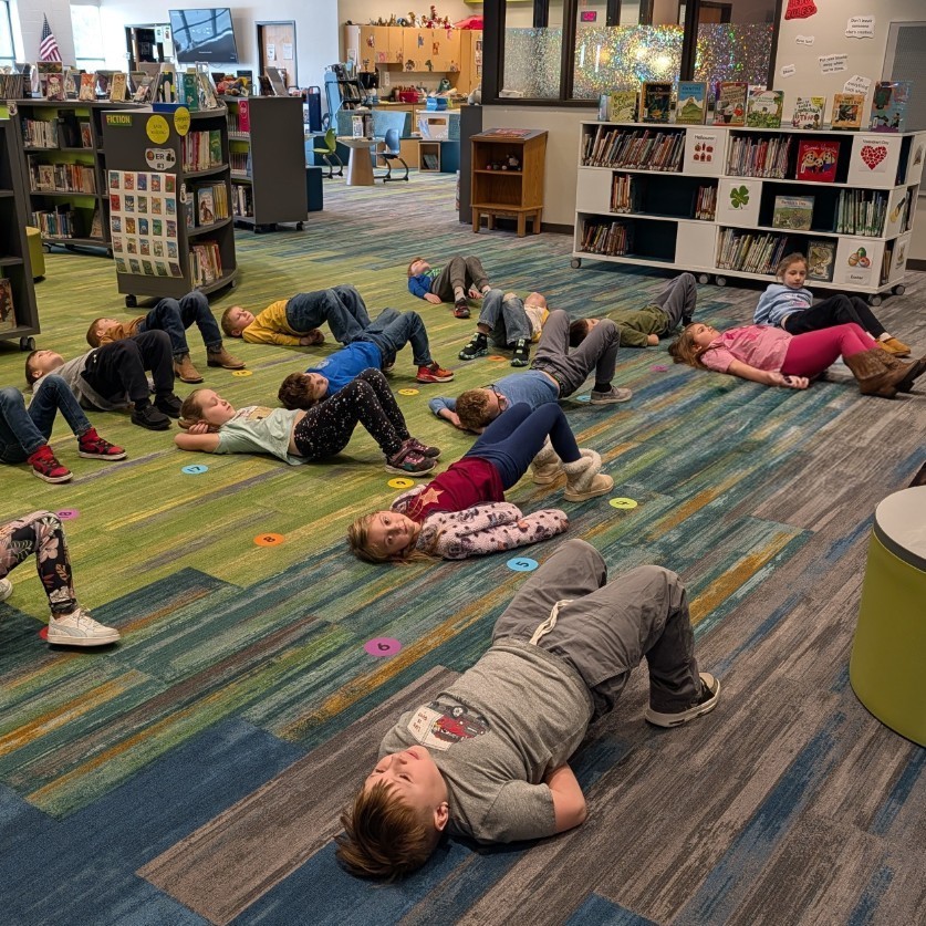 Yoga in the Library