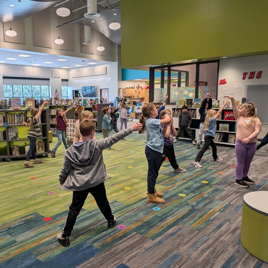 Yoga in the Library