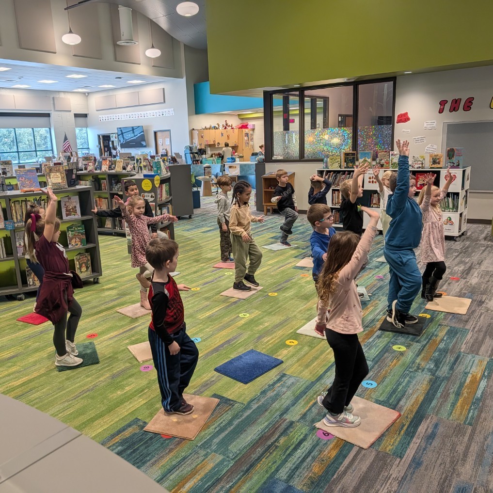 Yoga in the Library