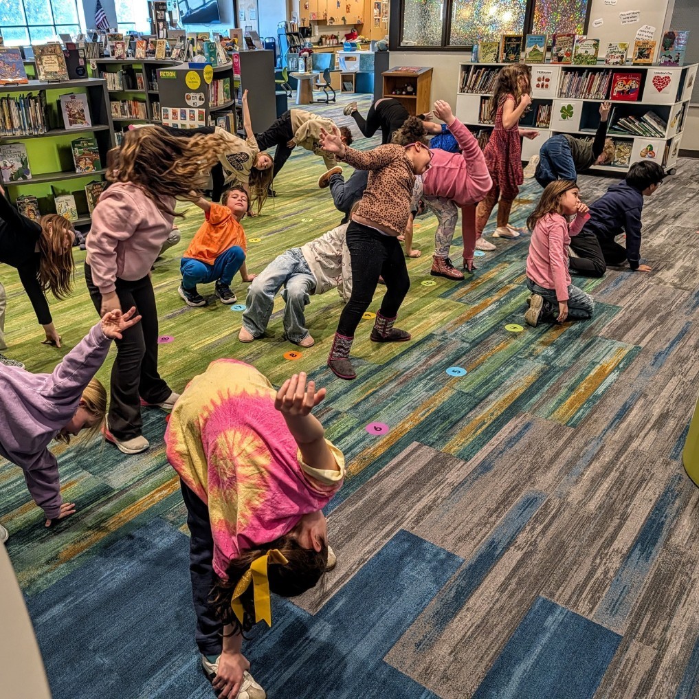 Yoga in the Library