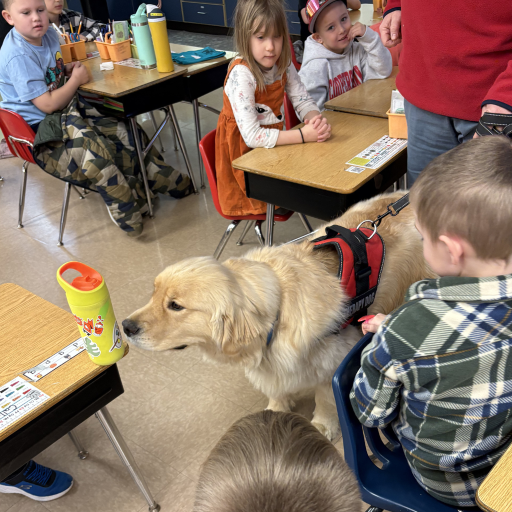 Therapy Dog Visit