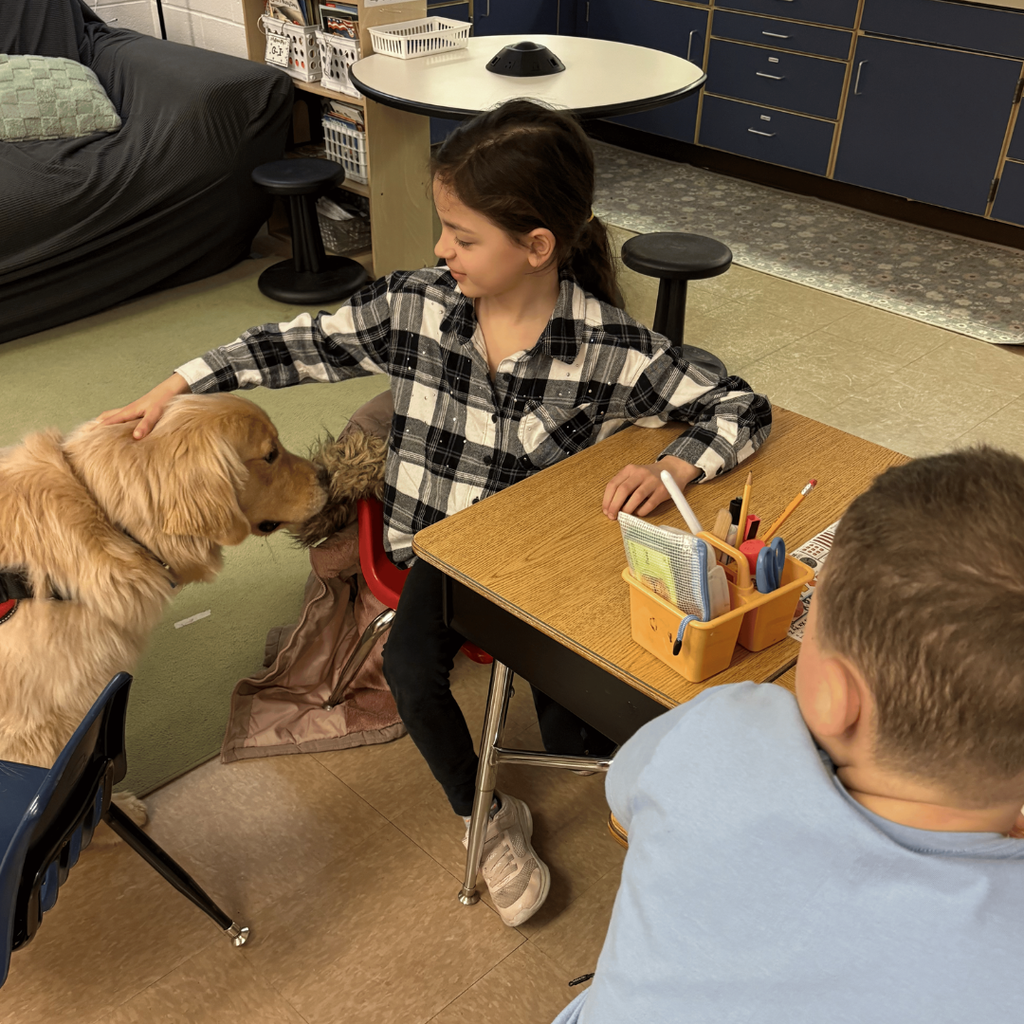 Therapy Dog Visit
