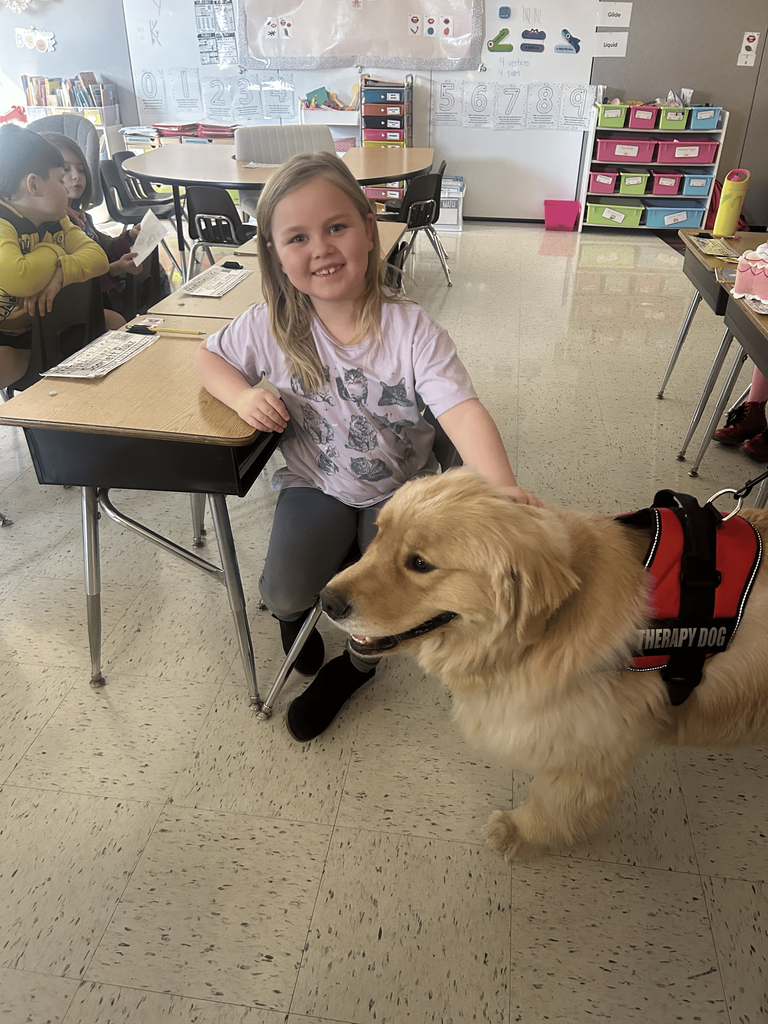 Therapy Dog Visit