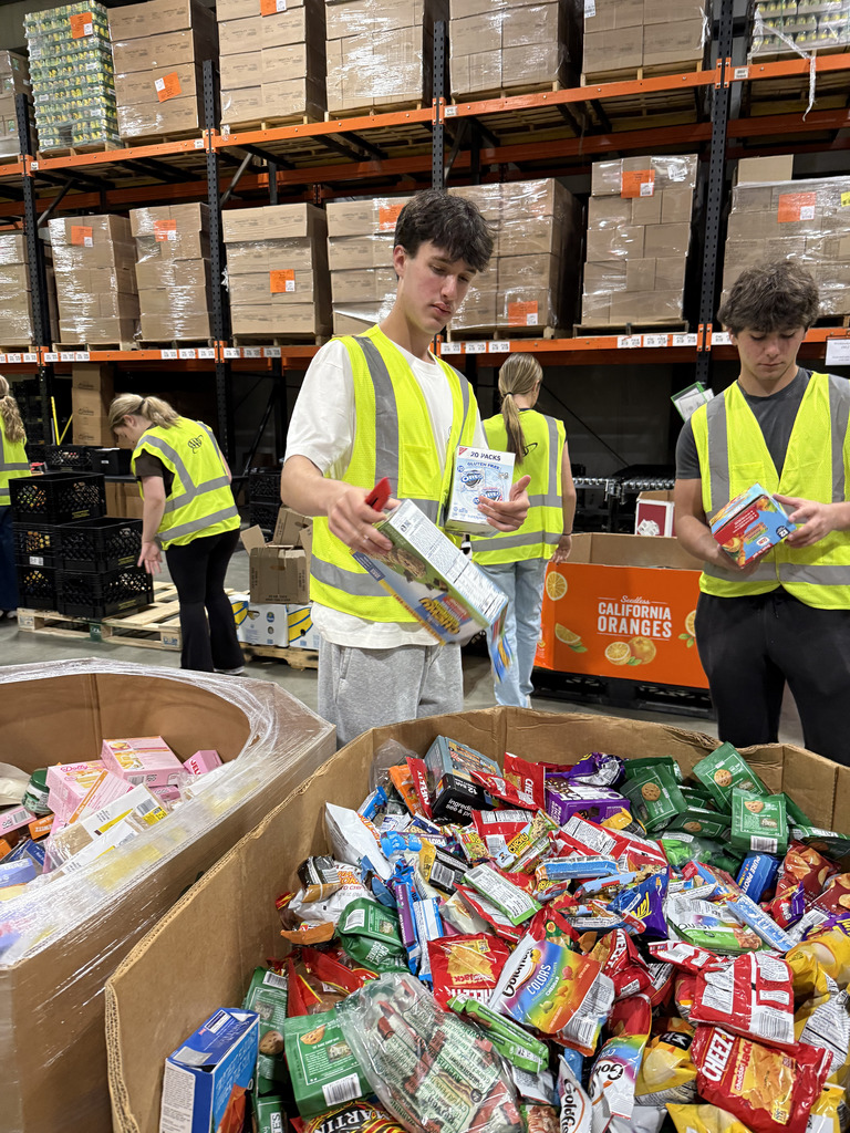 Volunteering at Helping Harvest