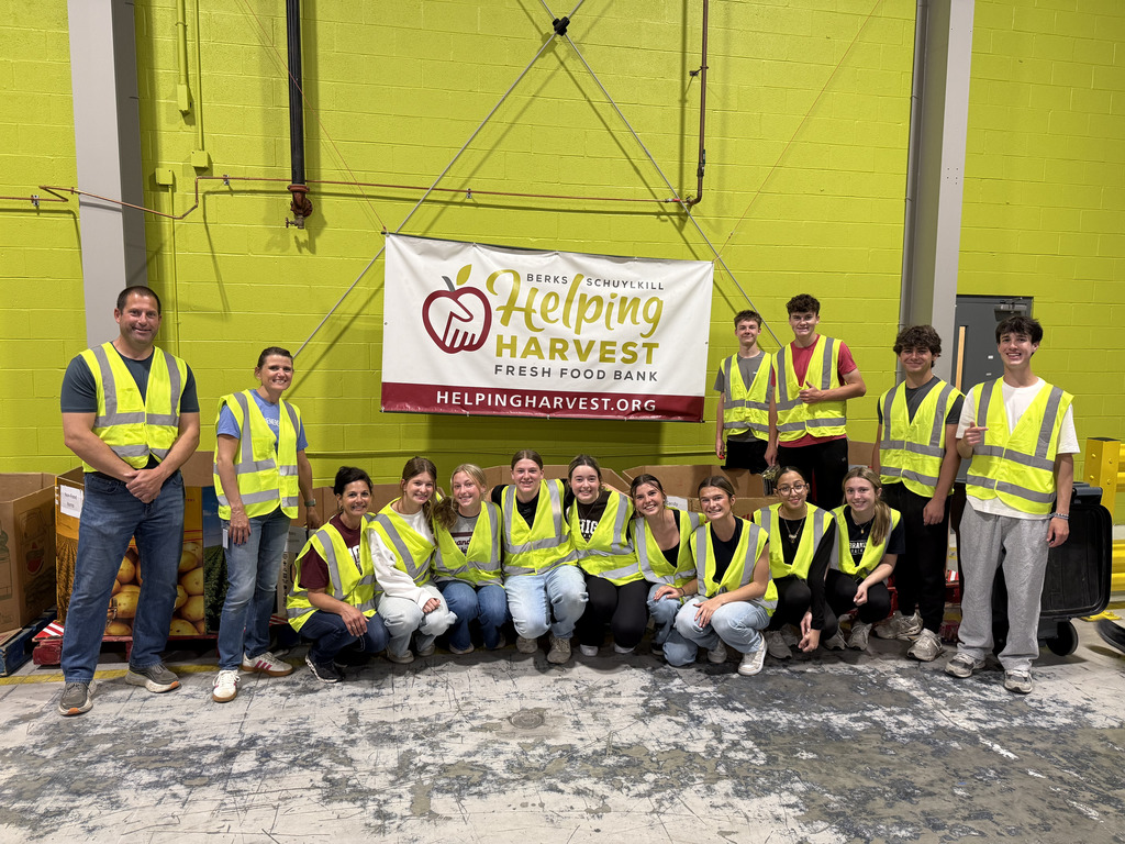 Volunteering at Helping Harvest