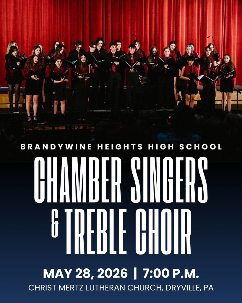 Chamber Singers & Treble Choir Concert Poster
