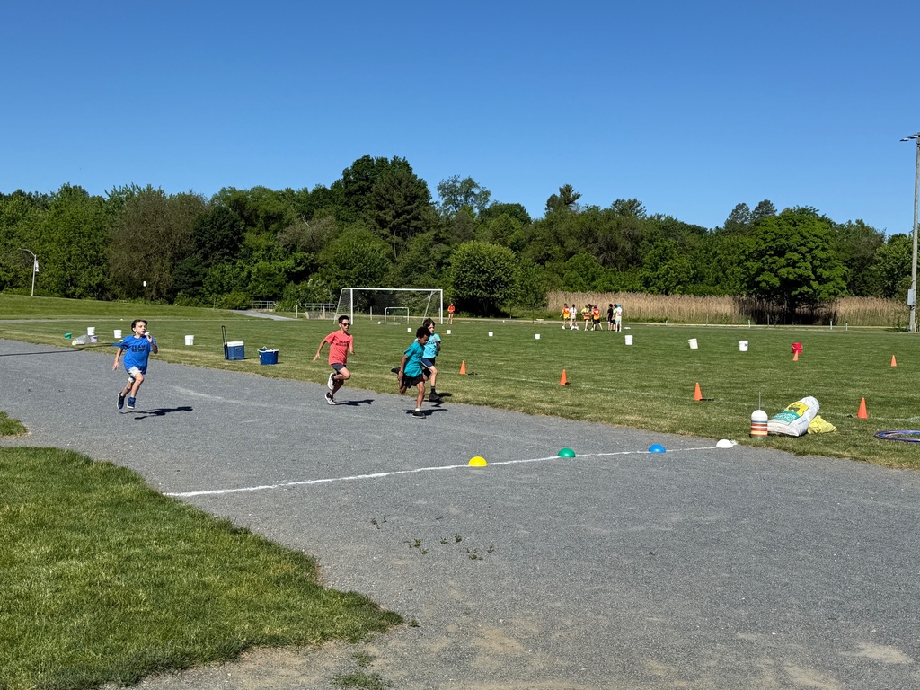 students running on track