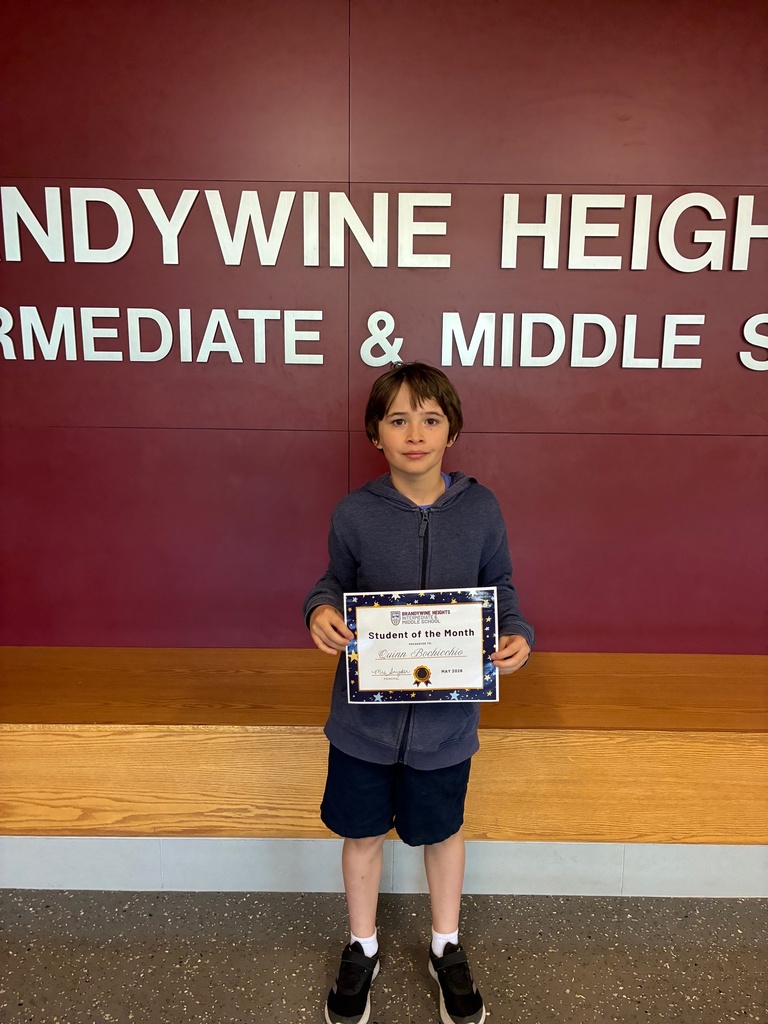 Student of the Month - May