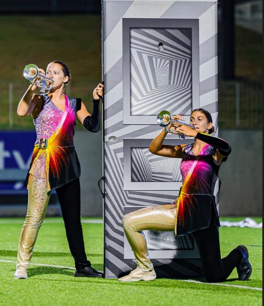 Person playing trumpet