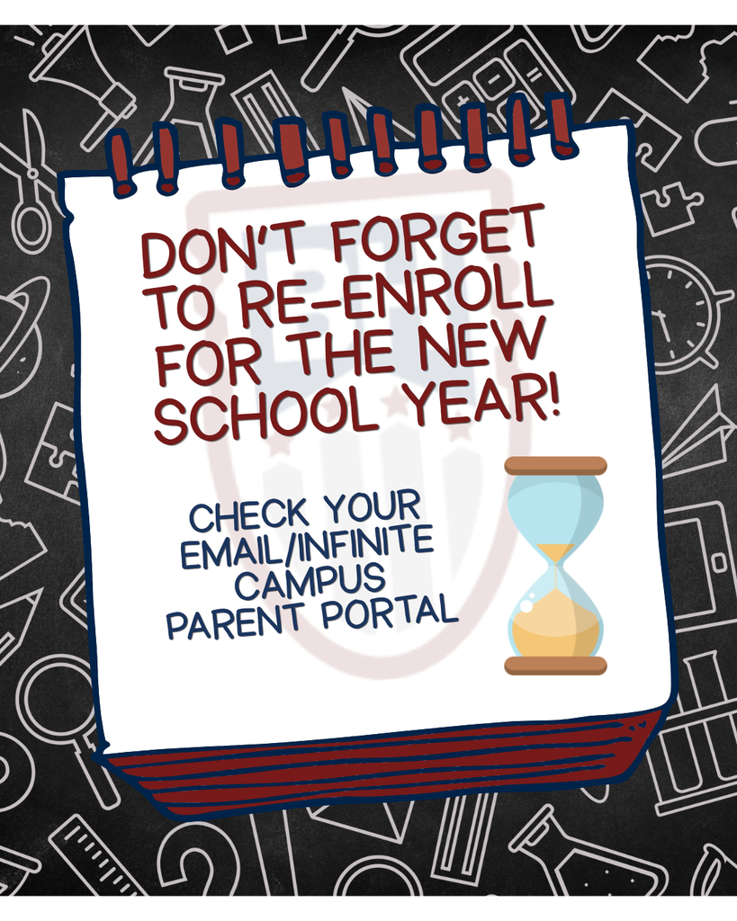Don't Forget to Re-Enroll!