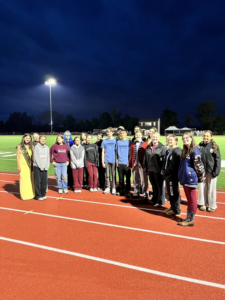 Chamber Singers before singing the National Anthem