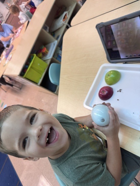 kid smiling