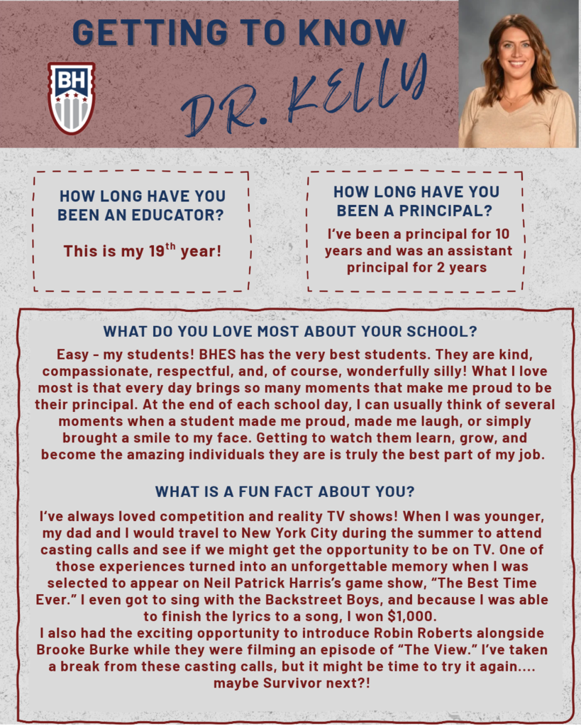 Getting to Know - Dr. Kelly