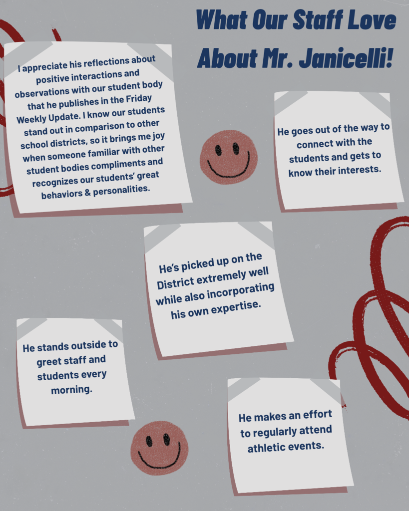 What our Staff Love about Mr. Janicelli