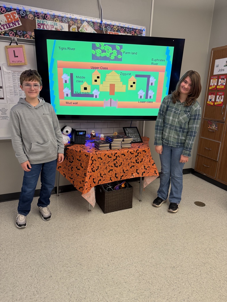 🏛️ Welcome to the City-State of Ur! 🏛️  Mrs. LeVan’s sixth-grade students traveled back in time to ancient Mesopotamia! Using digital tools and their creativity, students designed and built their own versions of the ancient Sumerian city-state of Ur. They explored what made Ur a successful civilization by incorporating important features such as ziggurats, homes, farms, city walls, and the Euphrates River. Through this hands-on digital project, students brought history to life while developing their technology skills, creativity, and understanding of how early civilizations grew and thrived.