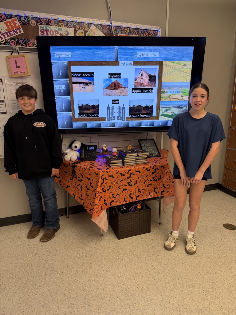 🏛️ Welcome to the City-State of Ur! 🏛️  Mrs. LeVan’s sixth-grade students traveled back in time to ancient Mesopotamia! Using digital tools and their creativity, students designed and built their own versions of the ancient Sumerian city-state of Ur. They explored what made Ur a successful civilization by incorporating important features such as ziggurats, homes, farms, city walls, and the Euphrates River. Through this hands-on digital project, students brought history to life while developing their technology skills, creativity, and understanding of how early civilizations grew and thrived.