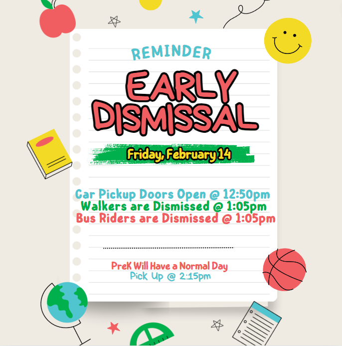 February Early Dismissal
