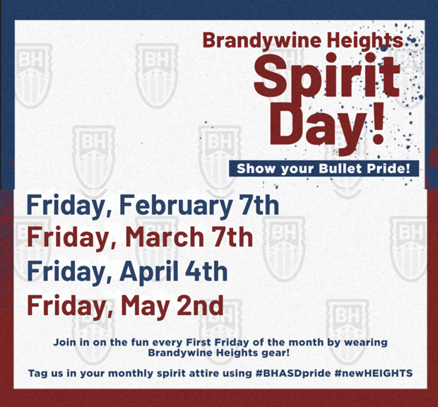 24-25 Spirit Days Flyer