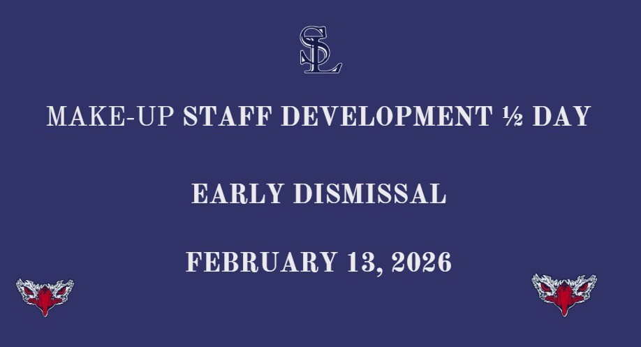 Early Dismissal 2/13