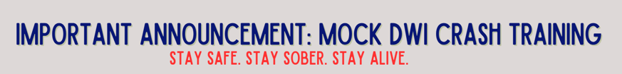 Mock DWI Crash Training