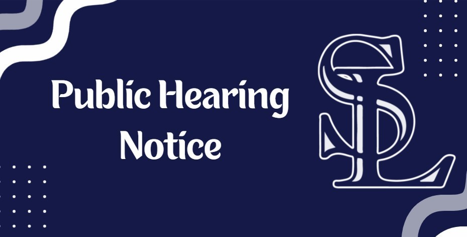 Public Hearing Notice