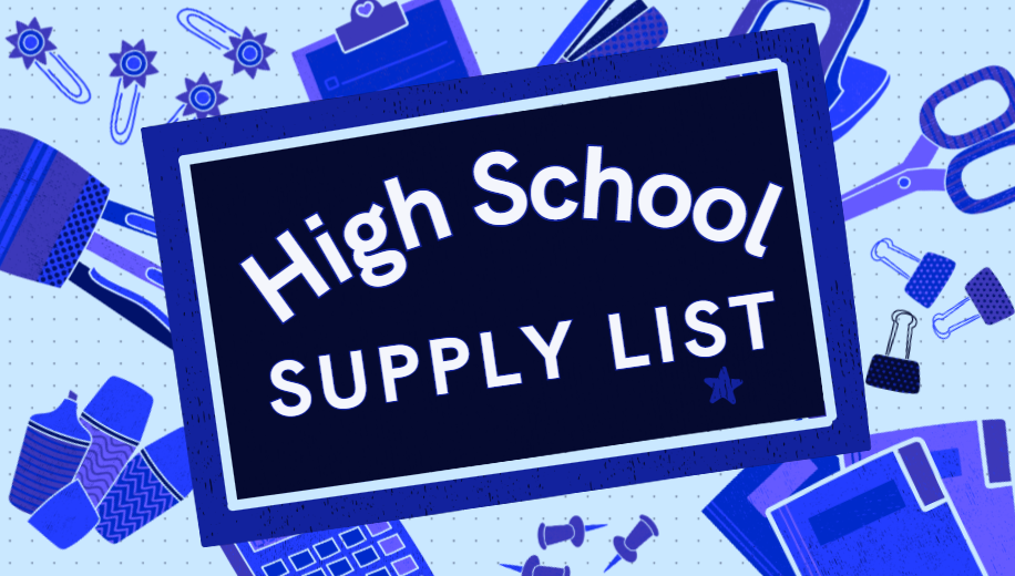 High School Supply List