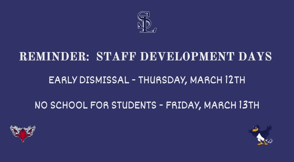 Staff Development Reminder
