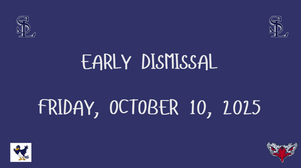 Early Dismissal Friday, October 10th