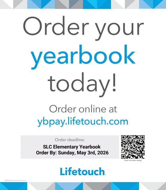 SLC Elementary Yearbooks are On Sale Now